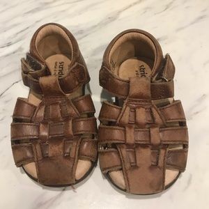 Toddler/Infant Striderite Leather Sandal 4w Preowned BH